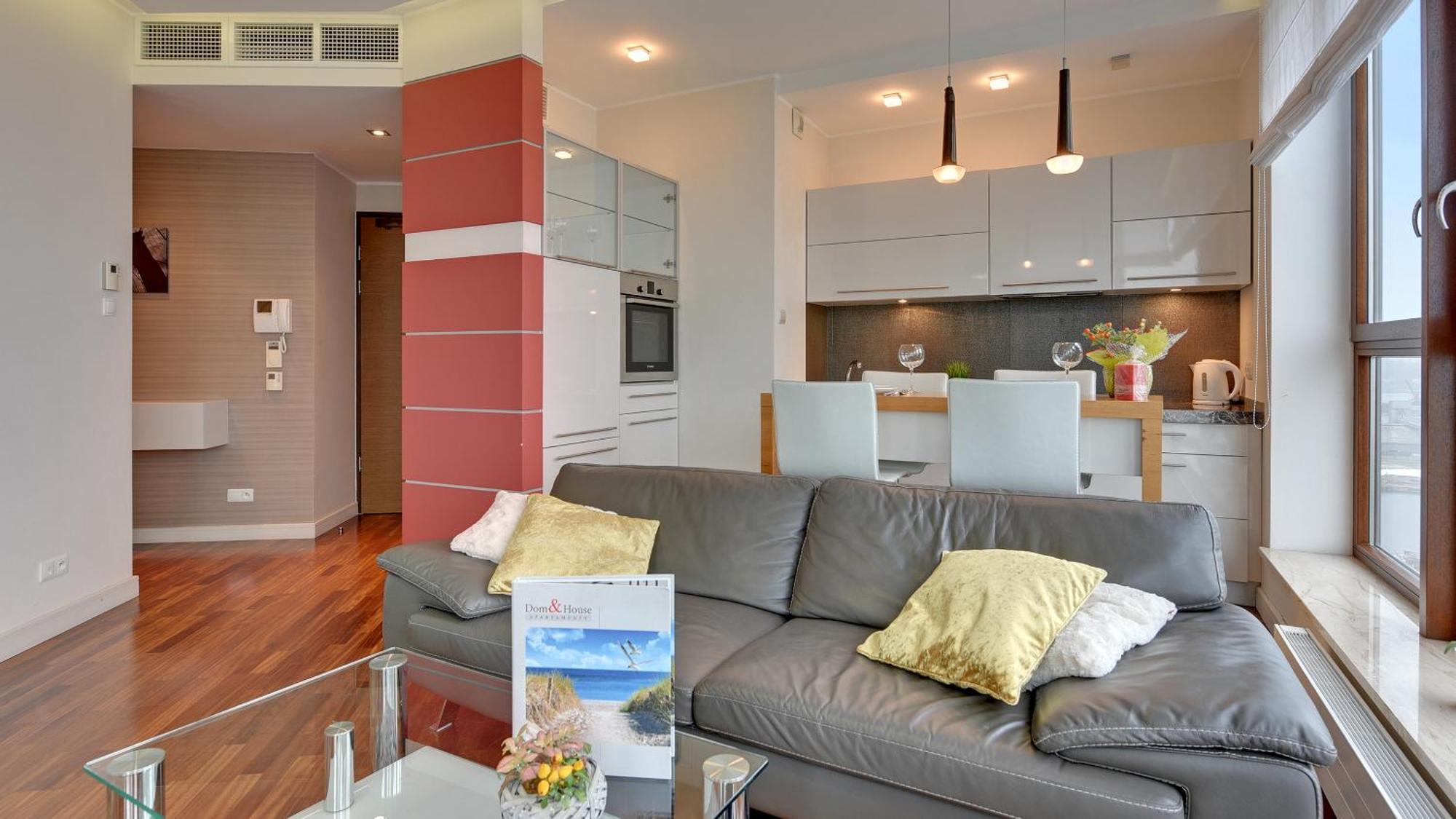 Dom & House - Apartamenty Sea Towers Gdynia Rum bild